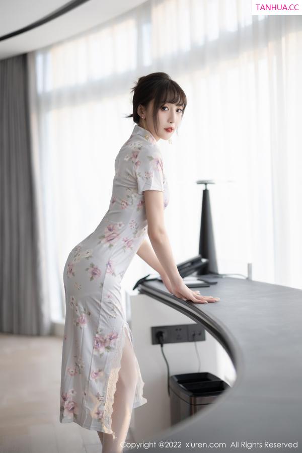 林星阑  [XiuRen]高清写真图 2022.10.25 No.5757 林星阑 旗袍美腿第13张图片